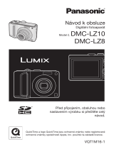 Panasonic DMCLZ10 Operativní instrukce