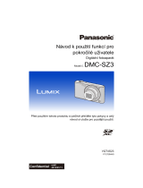 Panasonic DMCSZ3EP Operativní instrukce