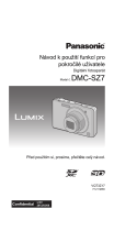 Panasonic DMCSZ7EP Operativní instrukce