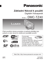 Panasonic DMCTZ40EP Operativní instrukce