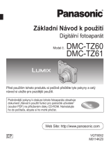 Panasonic DMCTZ60EP Operativní instrukce