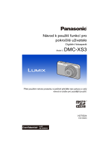 Panasonic DMCXS3EP Operativní instrukce