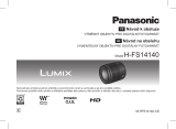 Panasonic HFS14140E Operativní instrukce