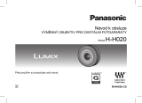 Panasonic HH020E Operativní instrukce