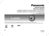 Panasonic HH014A Operativní instrukce