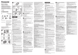 Panasonic HHSA35100 Operativní instrukce