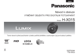 Panasonic HX015 Operativní instrukce