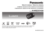 Panasonic HHS35100E Operativní instrukce