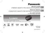 Panasonic HHS12035E Operativní instrukce