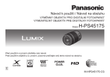 Panasonic HPS45175E Operativní instrukce