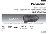 Panasonic HRS100400 Operativní instrukce