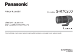 Panasonic SR70200 Operativní instrukce