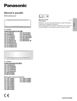 Panasonic CSXZ18SKEW Operativní instrukce