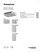 Panasonic CSZ35UD3EAW Operativní instrukce