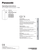 Panasonic WHADC0309J3E5B Operativní instrukce