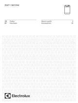 Electrolux EWT1367VDW Uživatelský manuál