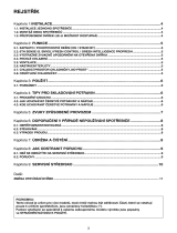 Whirlpool WME36222 X Uživatelská příručka