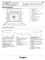 Whirlpool W6 OM3 4S1 H Uživatelská příručka