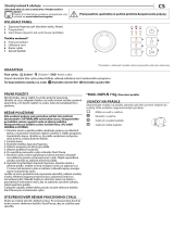 Indesit YT CM08 7B EU Uživatelská příručka