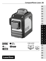 Laserliner CompactPlane-Laser 3D Set Návod k obsluze