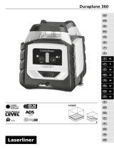 Laserliner Duraplane 360 Set 175cm Návod k obsluze