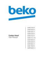 Beko CWB 9600 X Uživatelský manuál