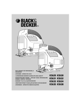 BLACK DECKER KS633E Návod k obsluze