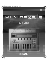Yamaha DTXTREME IIs list