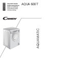 Candy Aqua 600 T Uživatelský manuál