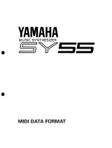 Yamaha SY55 Návod k obsluze