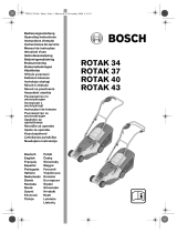 Bosch Appliances ROTAK 34 Uživatelský manuál