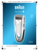 Braun 330, 320, Series 3 Uživatelský manuál