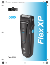Braun 5600, Flex XP Uživatelský manuál