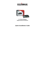 Edimax Technology 5/8 Ports Desktop Uživatelský manuál