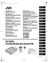 JVC CU-VD20US Uživatelský manuál