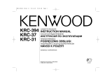Kenwood KRC-394 Uživatelský manuál
