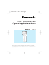 Panasonic ES7016 Uživatelský manuál
