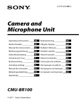 Sony CMU-BR100 Uživatelský manuál