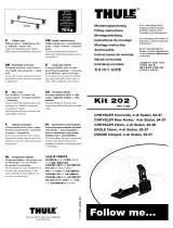 Thule Kit 202 Uživatelský manuál