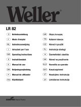 Weller LR 82 Operating Instructions Manual
