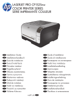 HP LaserJet Pro CP1525 Color Printer series Návod k obsluze