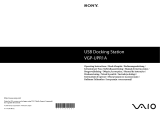 Sony VGP-UPR1A Uživatelský manuál