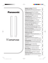 Panasonic TYSP65PV500 Operativní instrukce