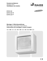 Maico EVN 22 P Mounting & Operating Instructions