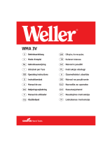 Weller WMA 3V Operating Instructions Manual