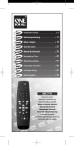 One For All urc 7711 prime line 1 Návod k obsluze
