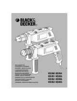 Black & Decker KD350RE Uživatelský manuál