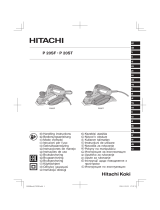 Hitachi Koki P 20ST Operativní instrukce