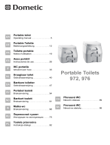 Dometic Portable Toilets Operativní instrukce