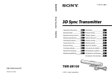 Sony TMR-BR100 Uživatelský manuál